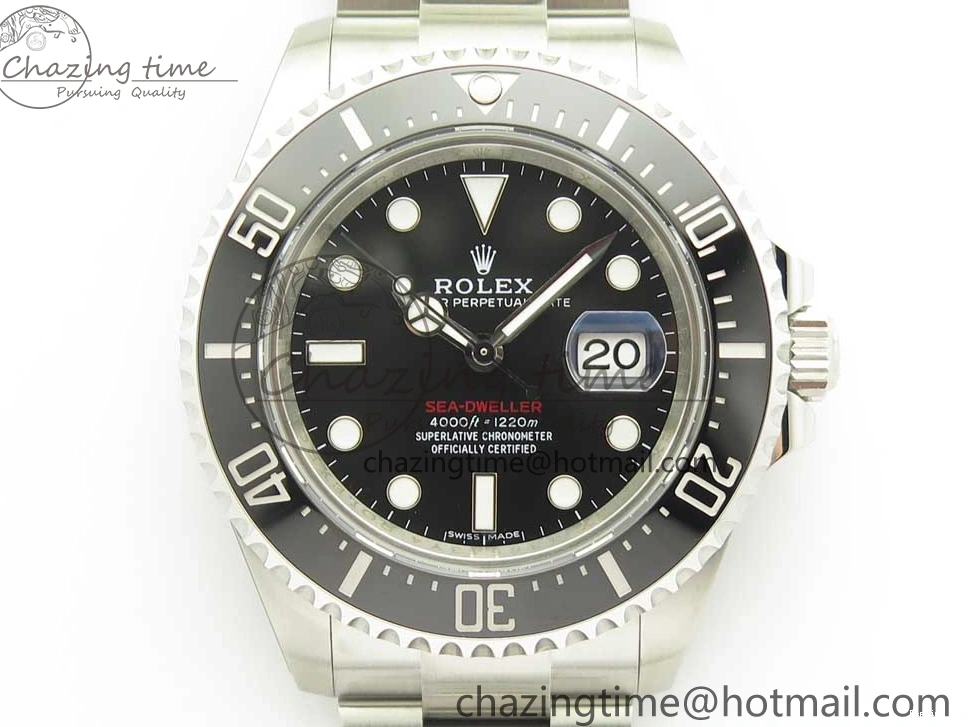 1221 Sea-Dweller 2017 Baselworld 126600 ARF 1:1 Best Edition 904L SS Case and Bracelet A2824 V Sporty 3289